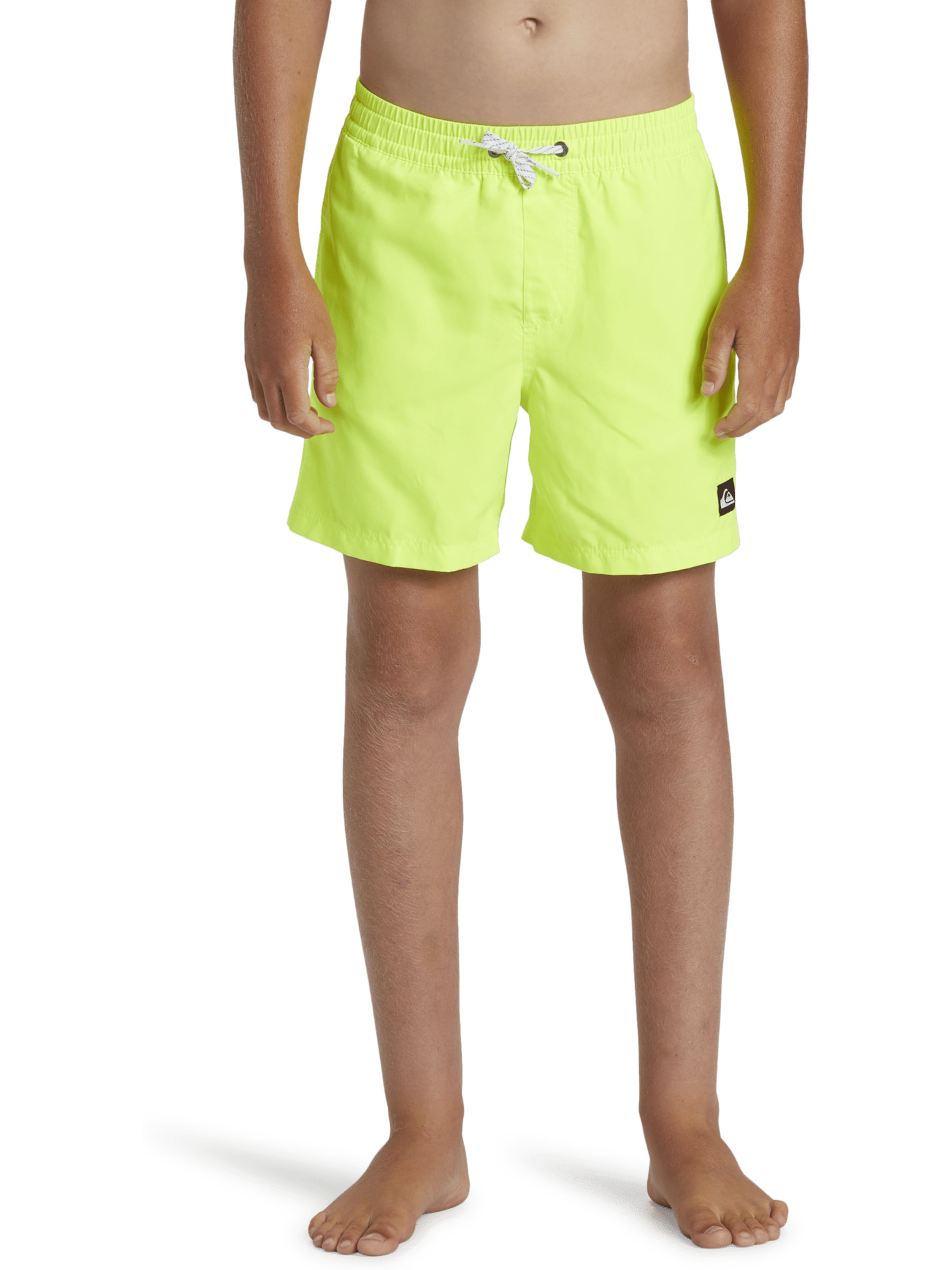 QUIKSILVER Zwemshorts 'Everyday Solid Volley' in Geel: voorkant