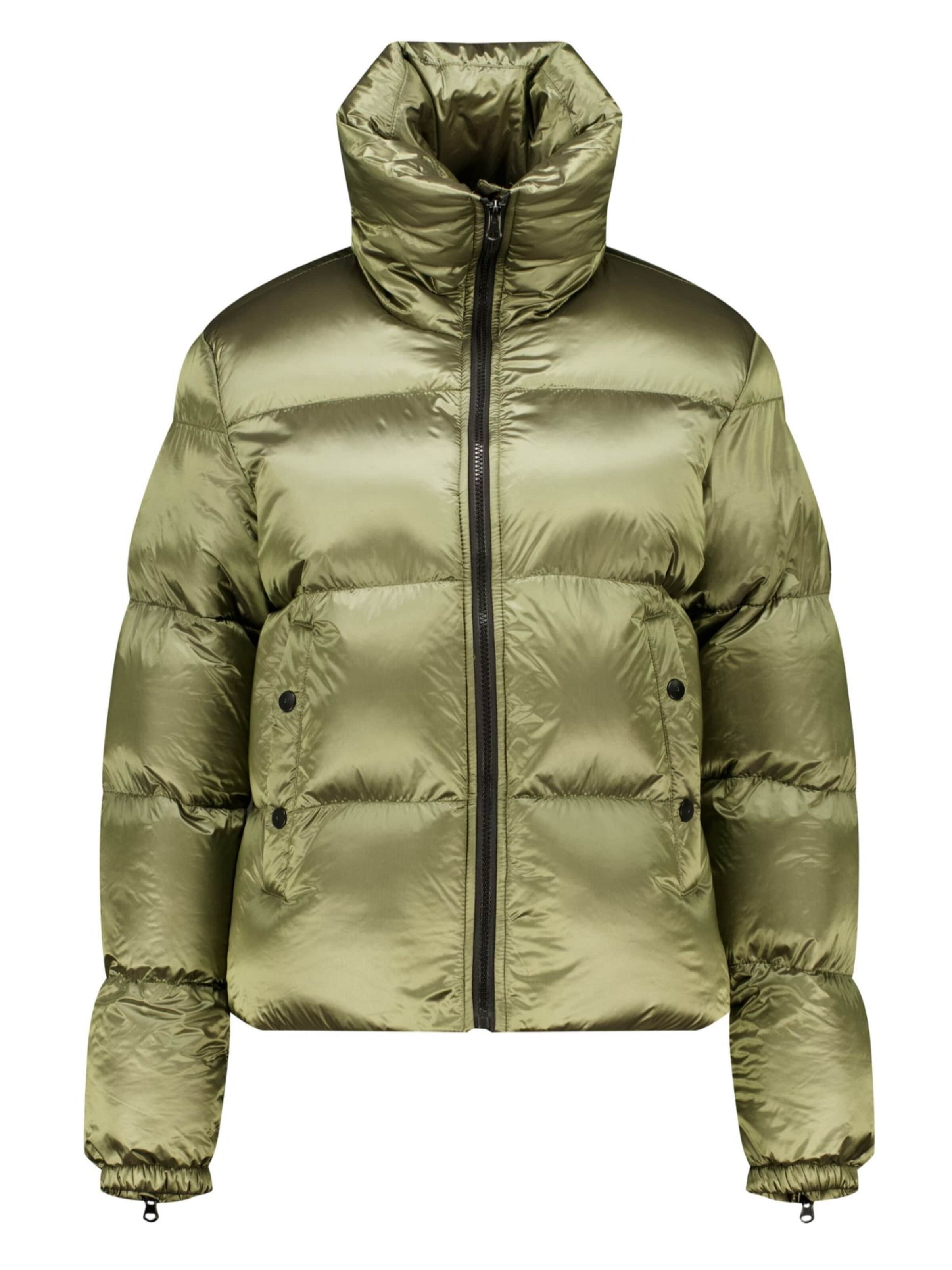 Manteau d’hiver Deeluxe en vert : devant