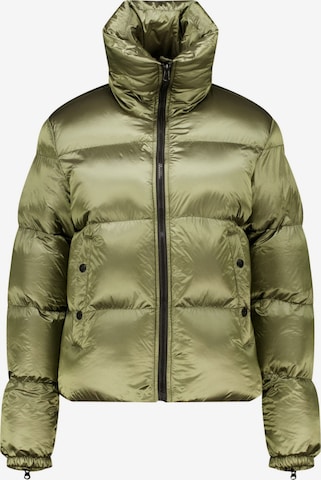 Manteau d’hiver Deeluxe en vert : devant
