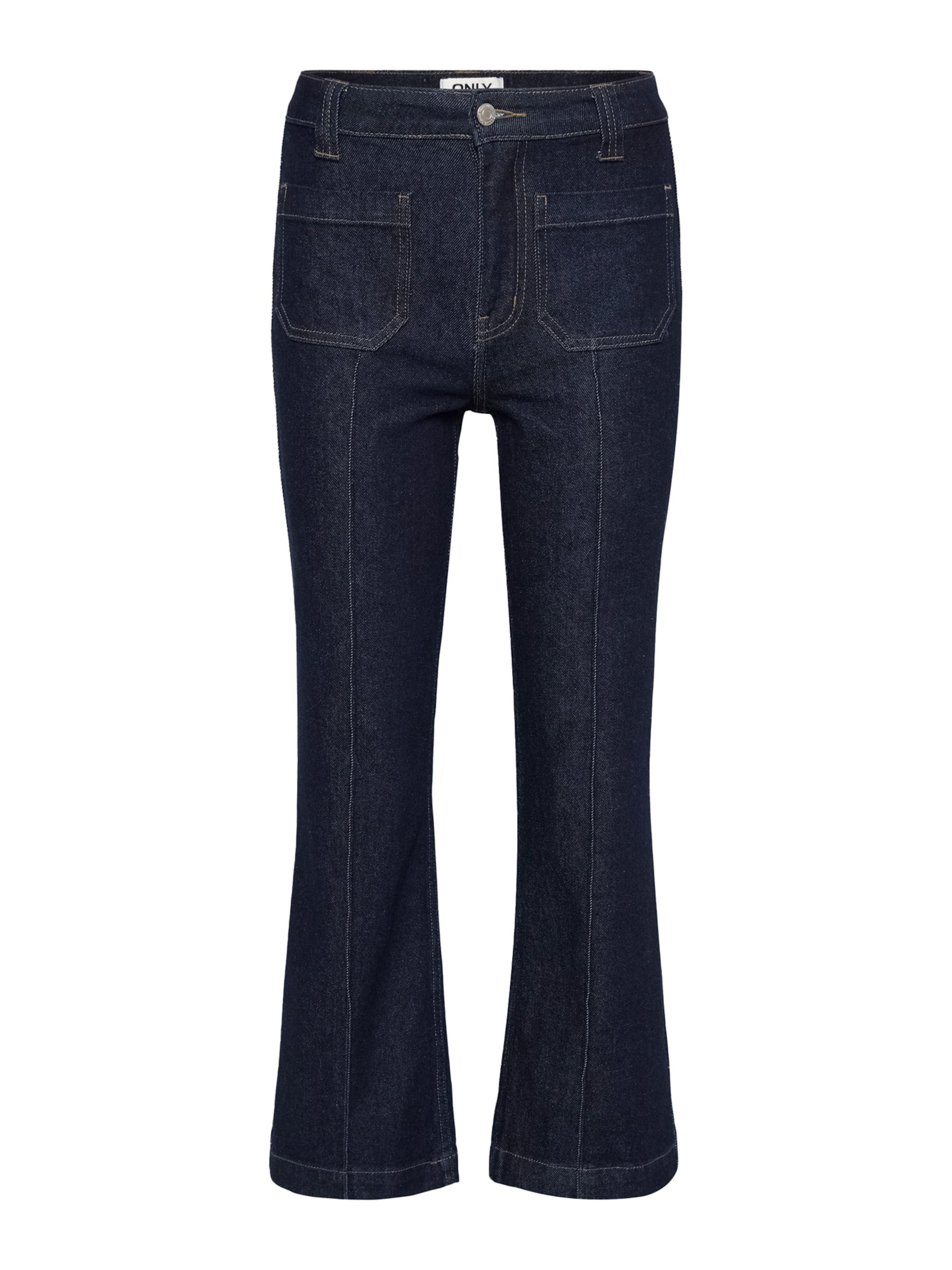 évasé Jean Only Petite en bleu : devant