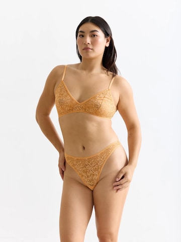 String 'Iconic Lace' Erlich Textil en jaune