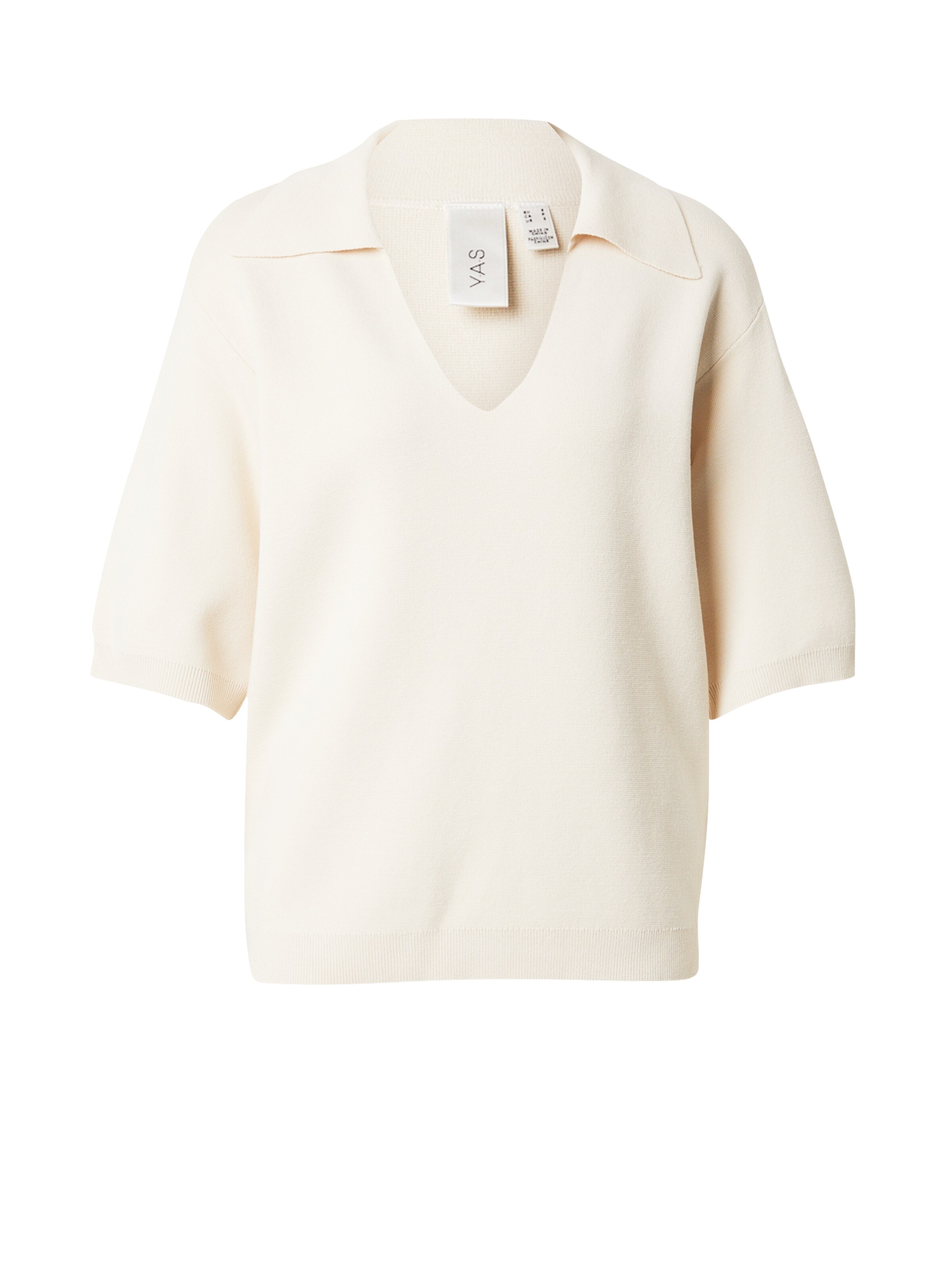 YAS Свитер 'YASFONNY' в Бежевый: спереди