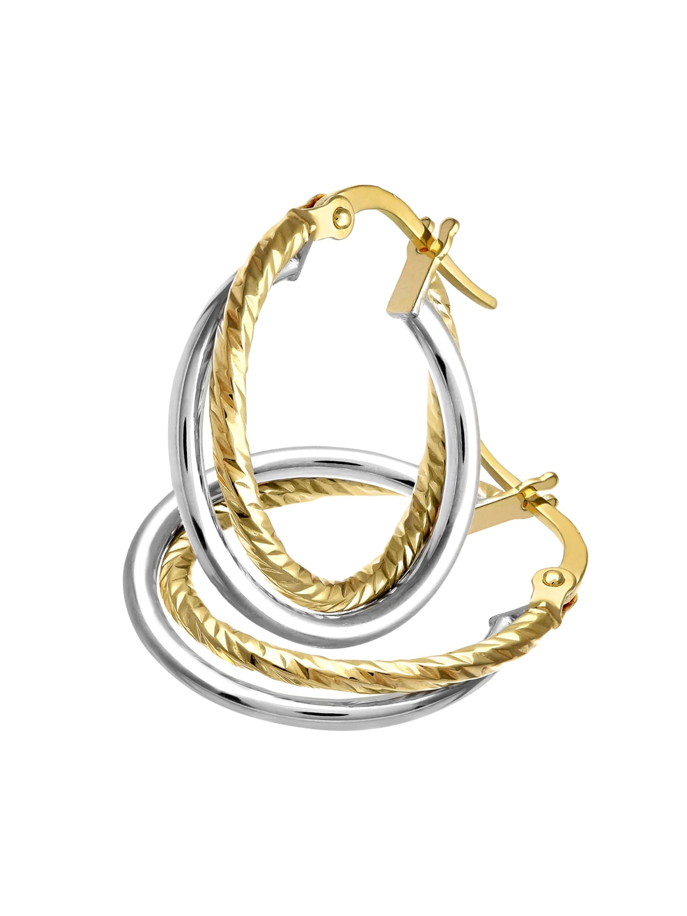Vanlere Ohrringe‌‌‌‌‌‌‌ in Gold: Vorderseite