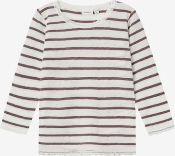 T-Shirt 'NMFWang' NAME IT en blanc : devant