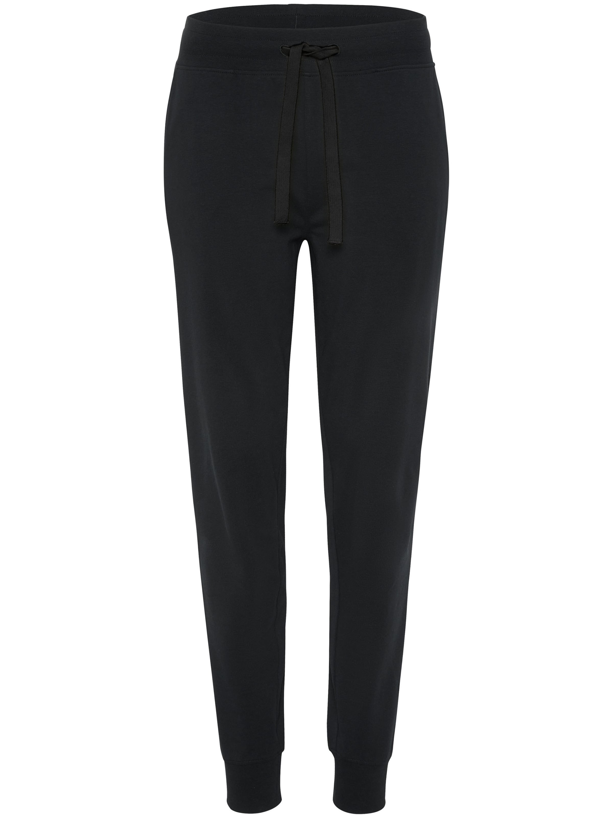 Detto Fatto Workout Pants ' Yoga by Caro Cult ' in Black: front