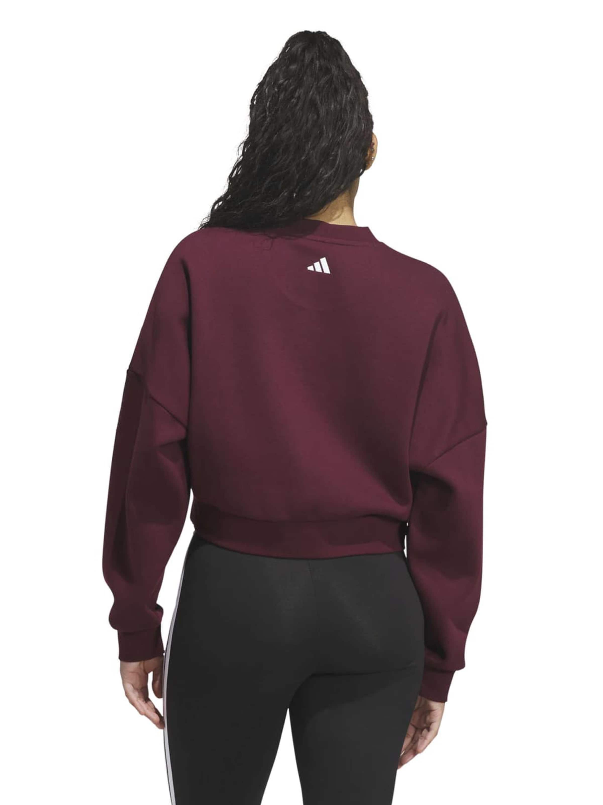 ADIDAS SPORTSWEAR Sportief sweatshirt 'Holiday' in Bruin