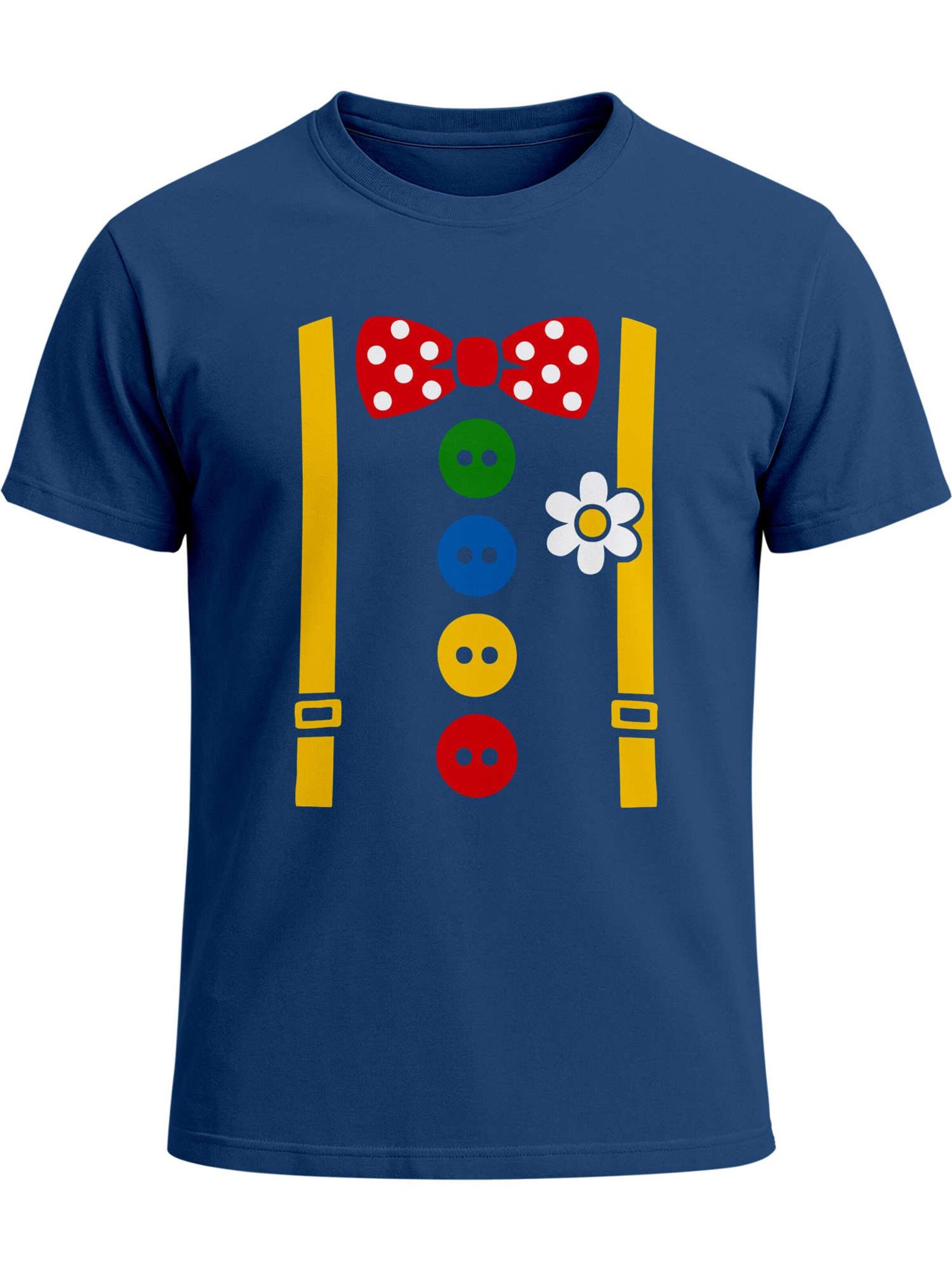 MoonWorks Shirt 'clown' in Blue: front