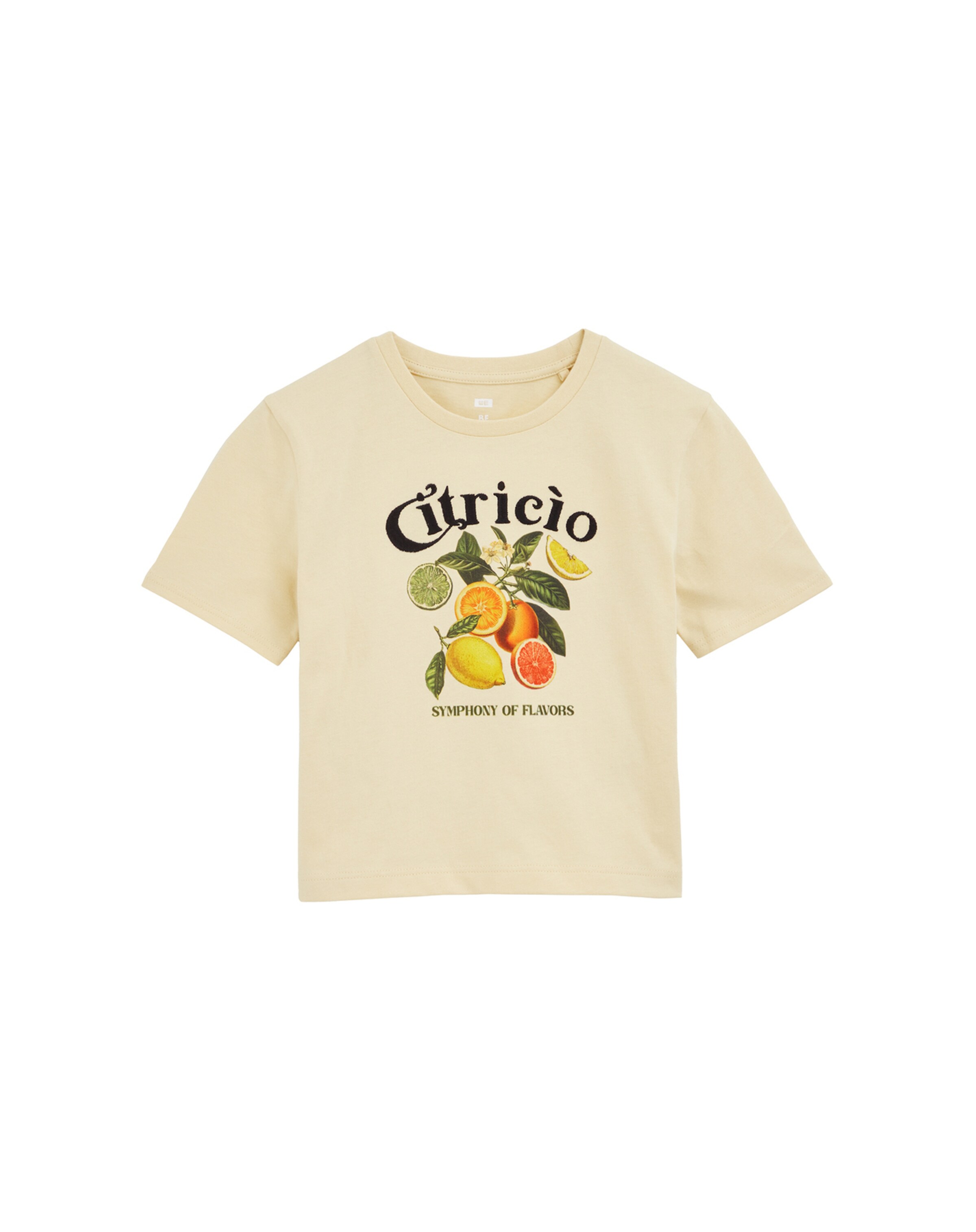 geltona WE Fashion Marškinėliai: priekis