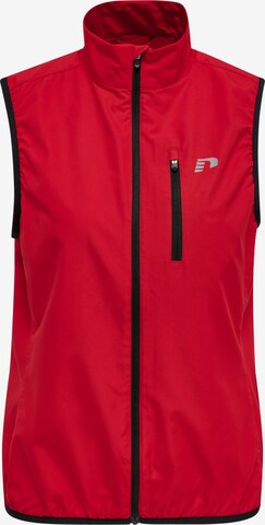 Gilet de sport Newline en rouge : devant