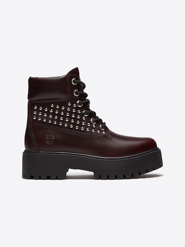 Bottines à lacets TIMBERLAND en violet