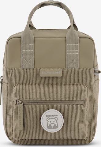 Kapten & Son - Mochila 'Bergen' en verde: frente