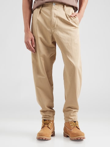 G-STAR Regular Chino trousers in Brown: front