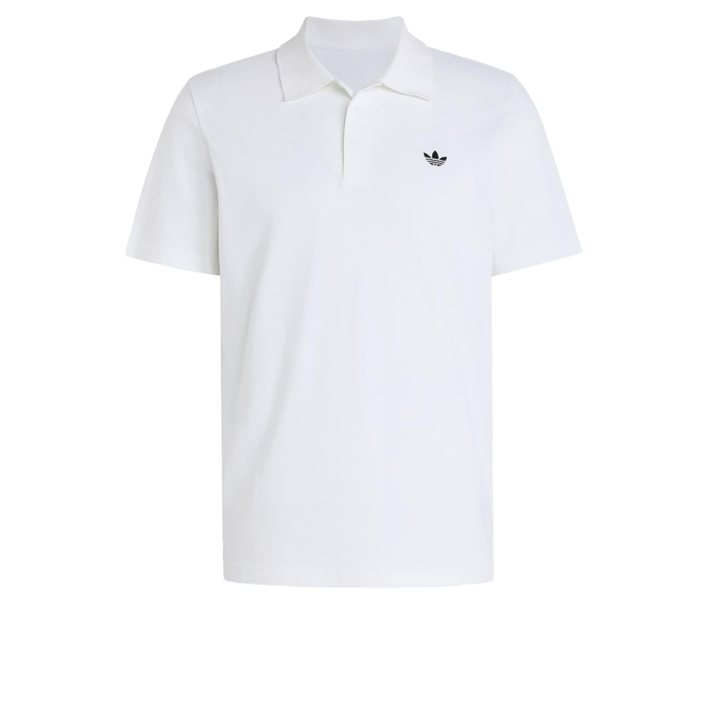 T-Shirt 'Trefoil Essentials' ADIDAS ORIGINALS en blanc : devant
