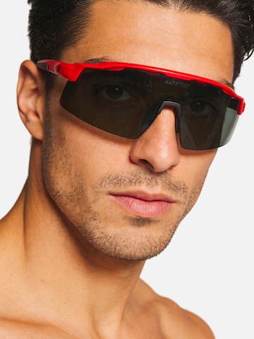 Occhiali da sole sportivi 'X-SPORT HT' di LOTTO in rosso