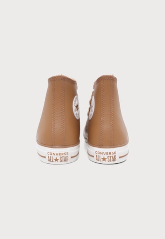 CONVERSE - Sapatilhas 'CTAS HI' em castanho: atrás