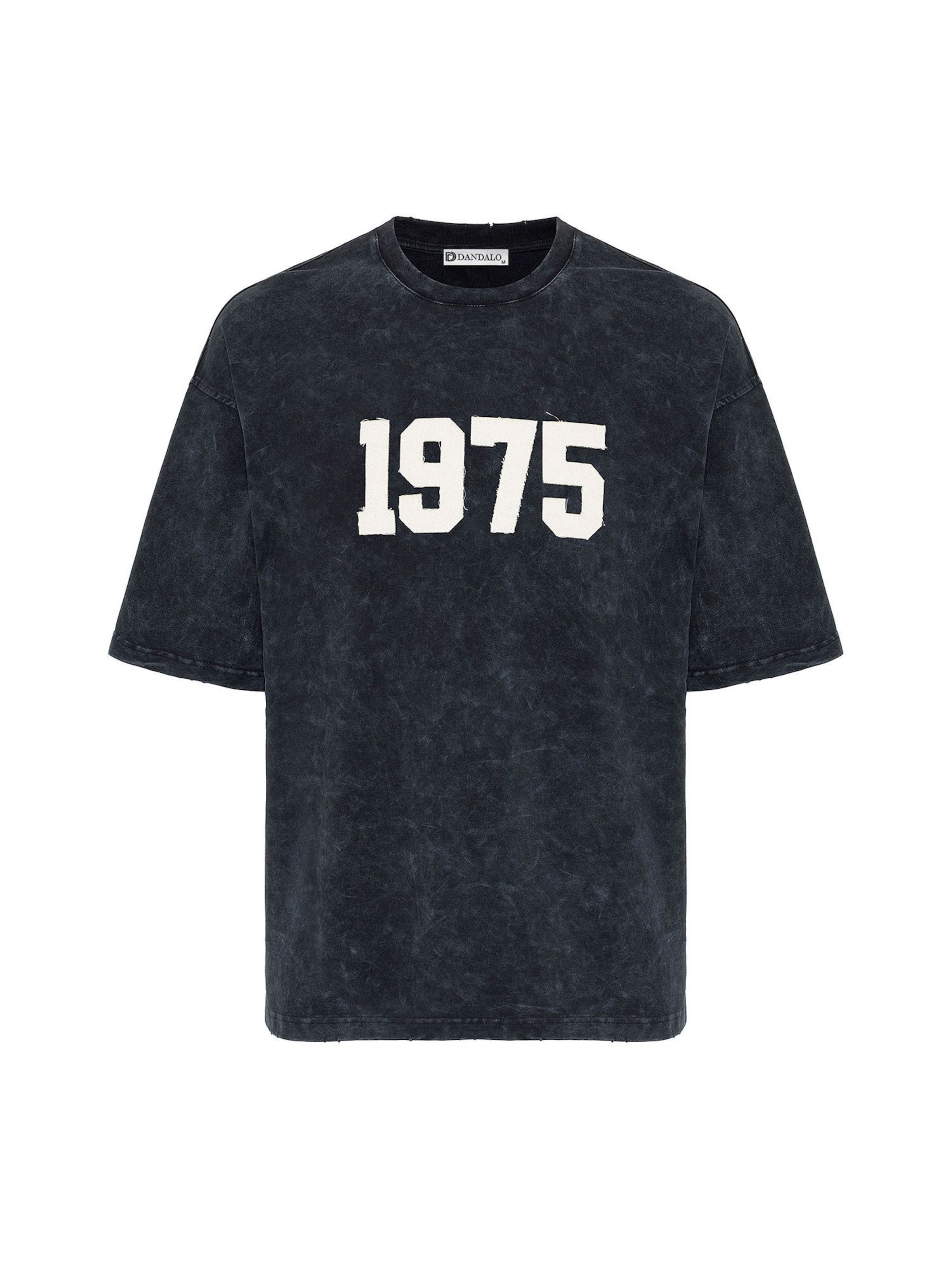 Dandalo T-Shirt in Schwarz: Vorderseite