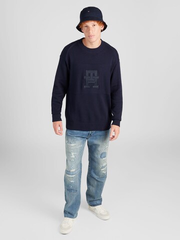 TOMMY HILFIGER Pullover i blå