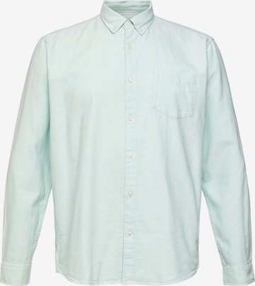 Coupe regular Chemise ESPRIT en vert : devant