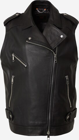 BOSS Vest 'C_Savina' in Black: front