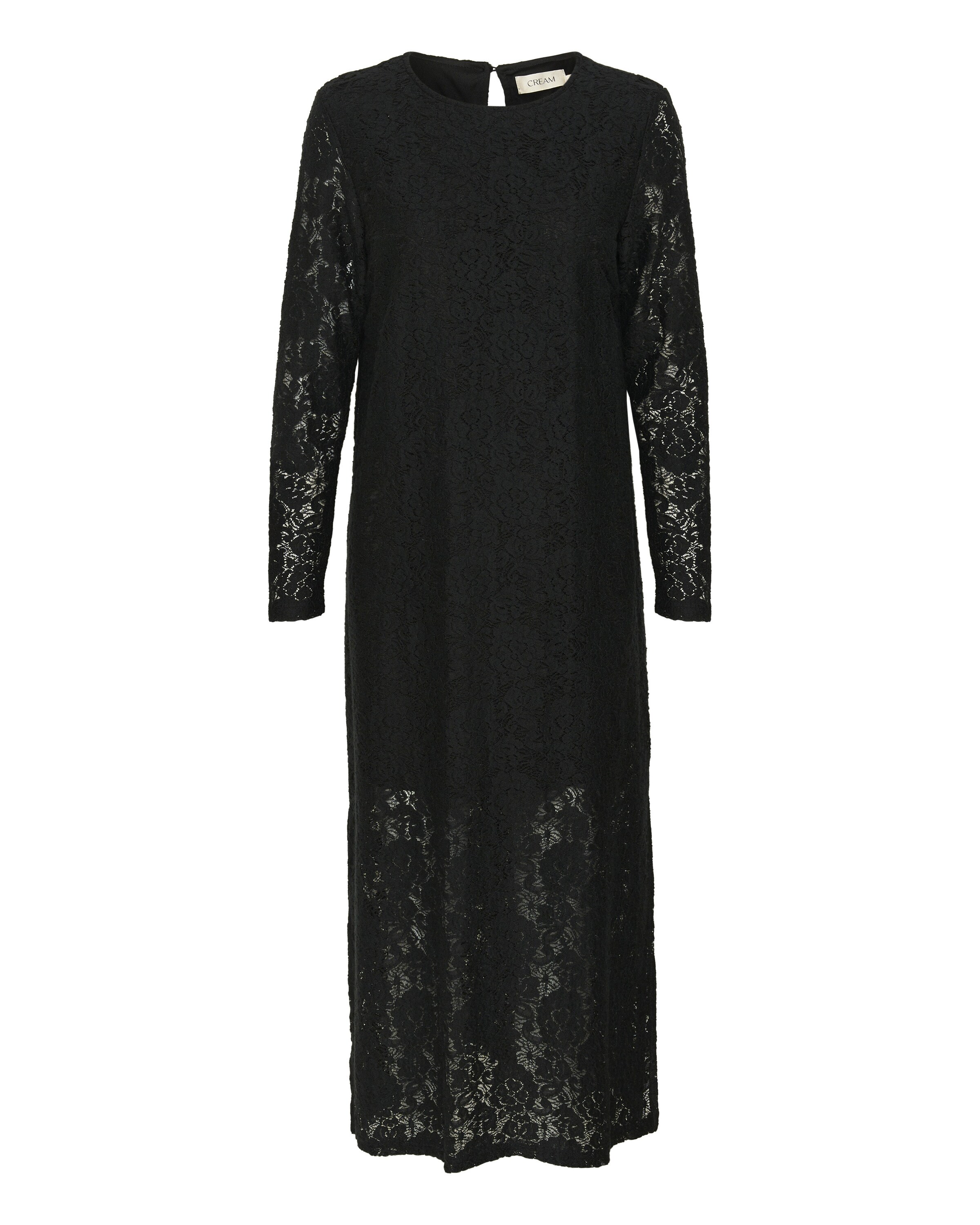 Cream Dress in Black, Item view