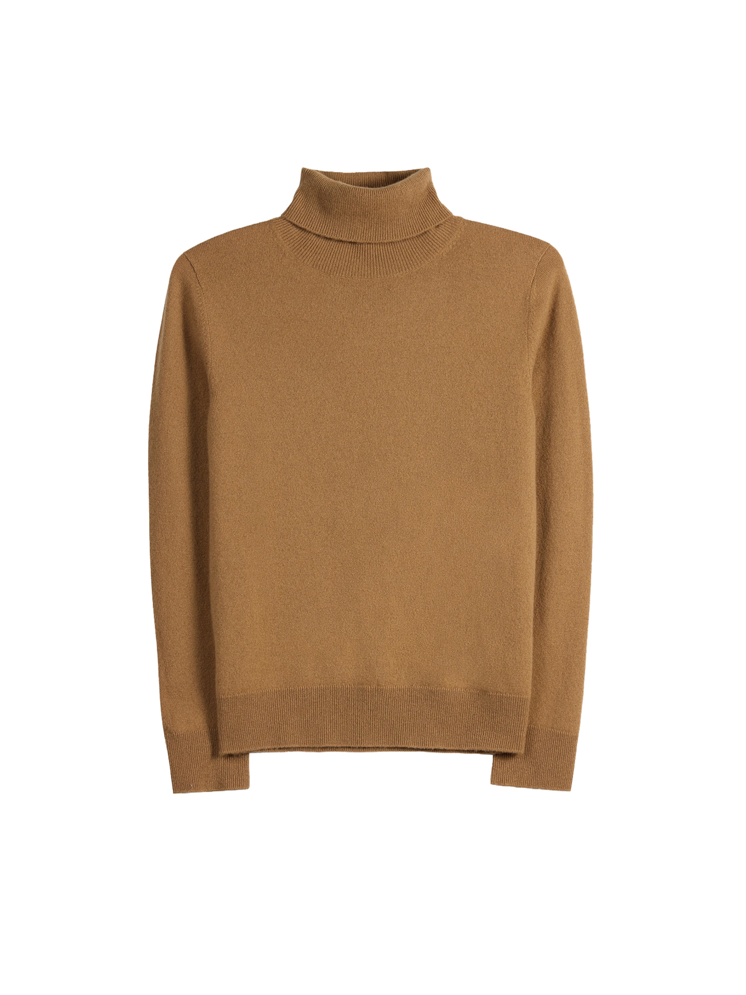 GOBI Cashmere Pullover 'Women's Timeless Cashmere Turtleneck Sweater'‌‌‌ in Beige: Vorderseite