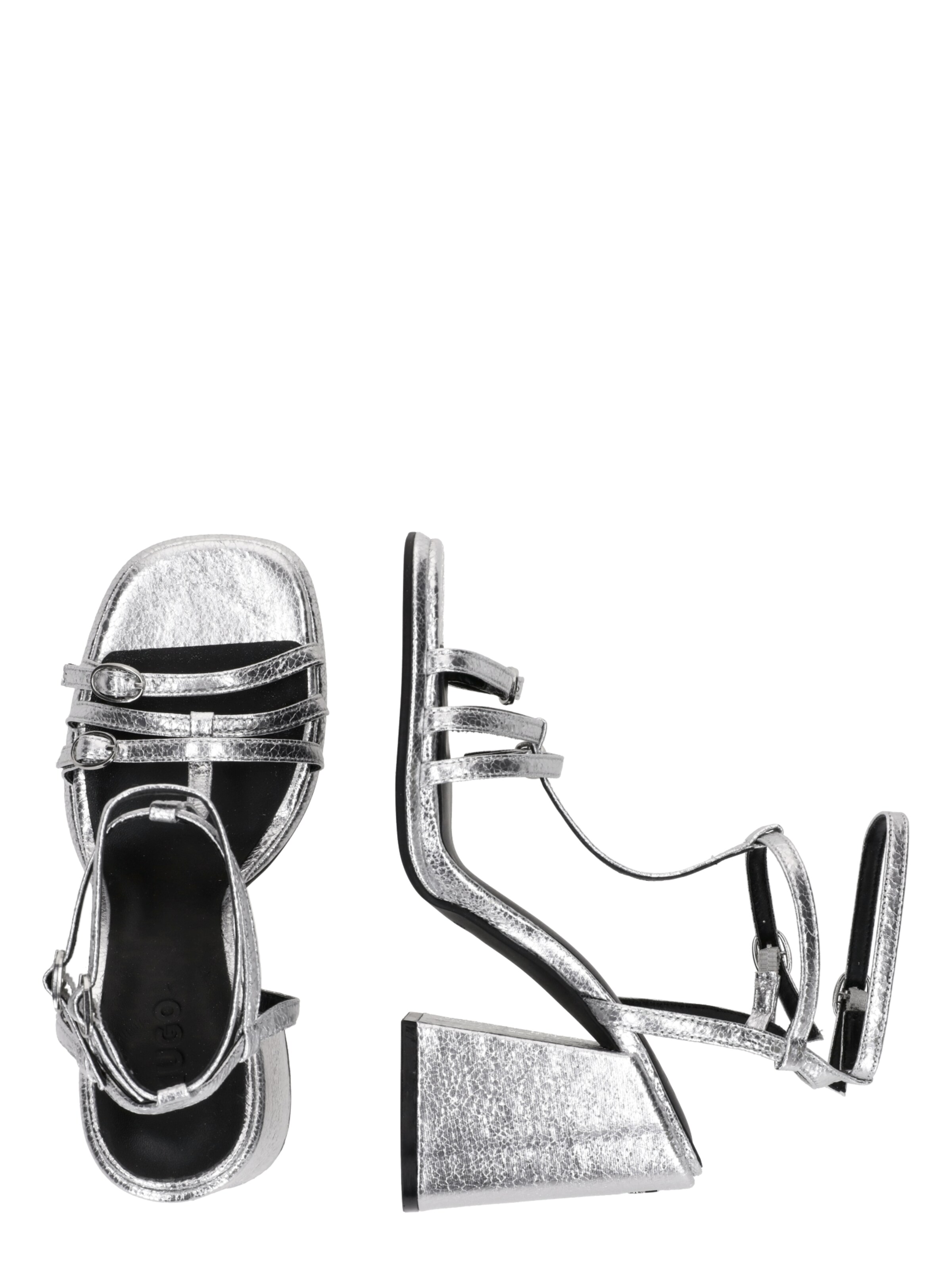 HUGO Sandále 'Kiora' - Strieborná