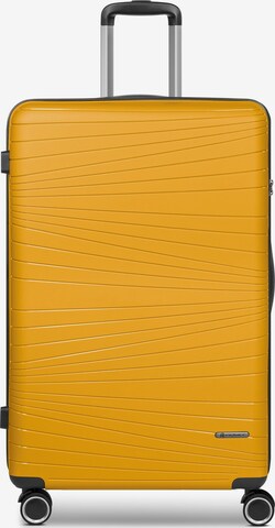 Trolley 'Dallas 3.0' di Franky in giallo: frontale