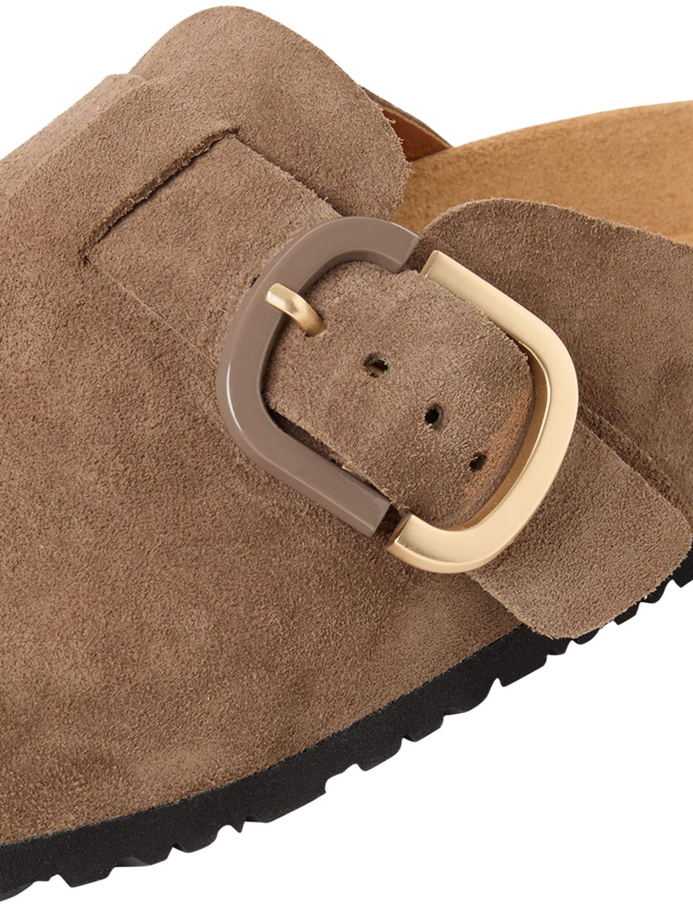 Tamaris Mules in Brown