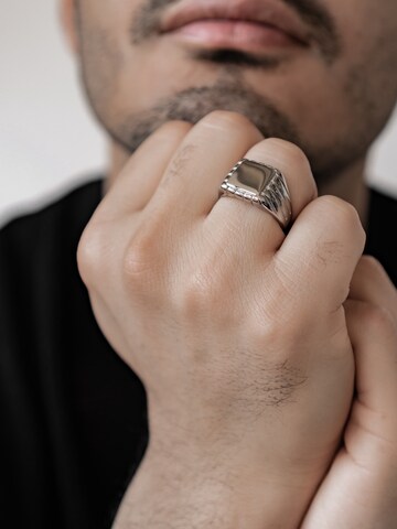 Hey Happiness Ring 'Signet' in Silver