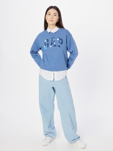 GAP Sweatshirt 'HERITAGE' in Blau