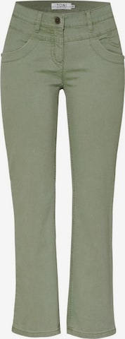 Relaxed by TONI Regular Pants in Green: front
