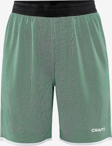 Craft Sportshorts in Grün: Vorderseite