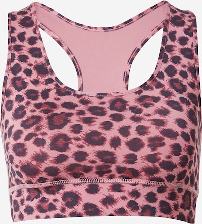 Hey Honey Soutien-gorge de sport en rose / framboise / noir, Vue avec produit