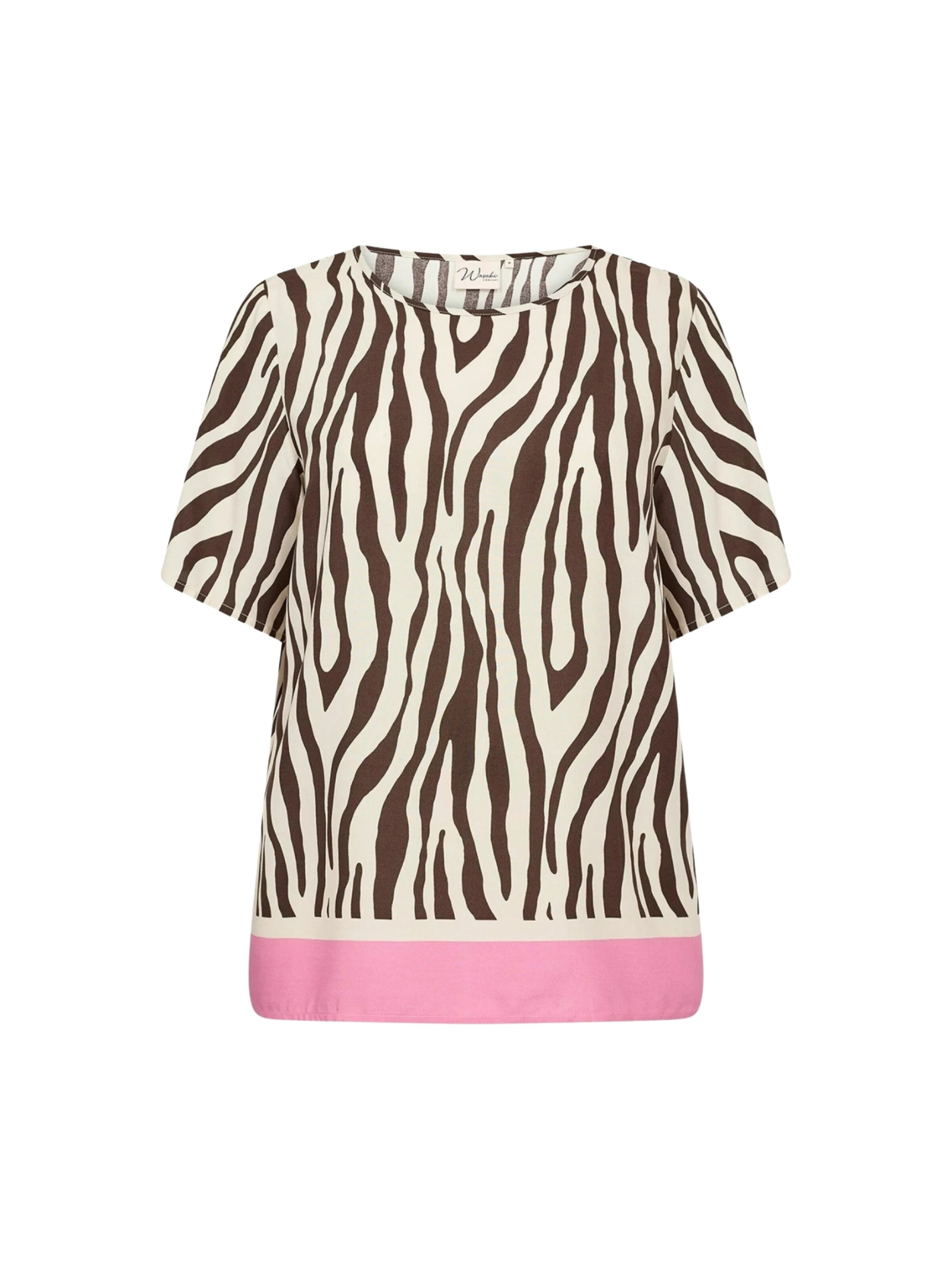 Wasabi Concept Bluse 'Mandie' in Braun: Vorderseite