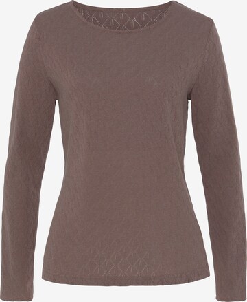 VIVANCE T-shirt i brun