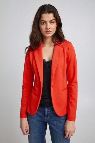 Blazer 'Kate' ICHI en rouge : devant