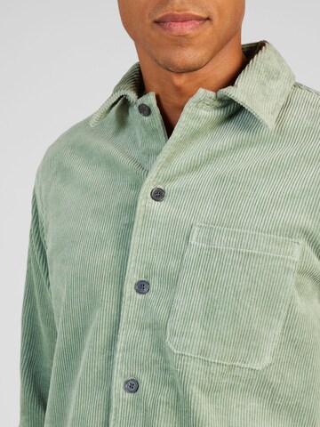 Samsøe Samsøe Regular fit Button Up Shirt 'DAMON' in Green