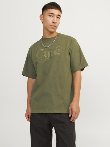 JACK & JONES Shirt in Green: front