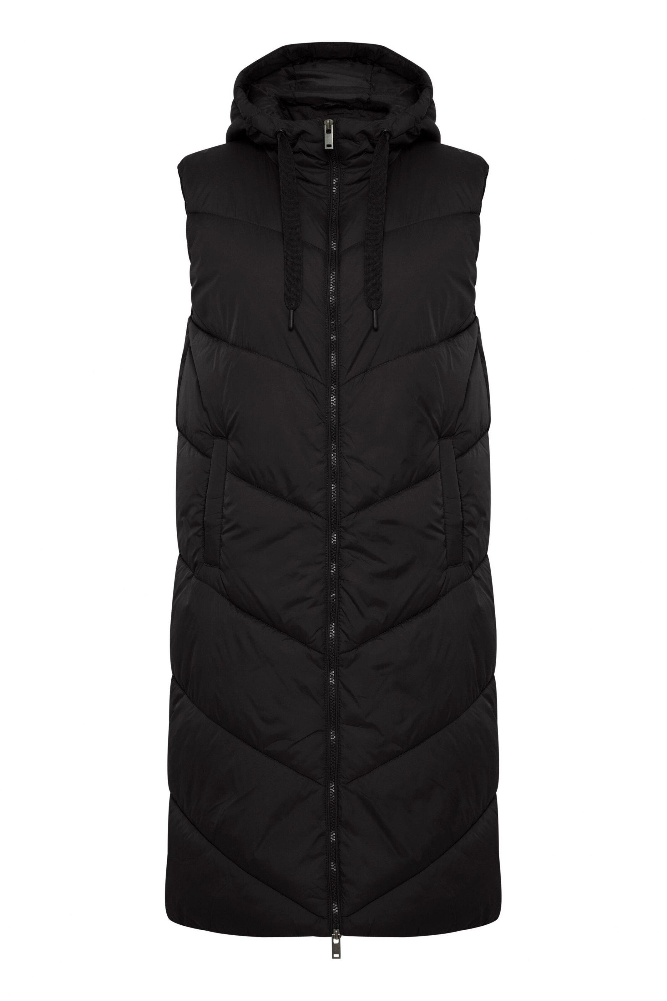 Gilet 'Bolyn' di Oxmo in nero: frontale