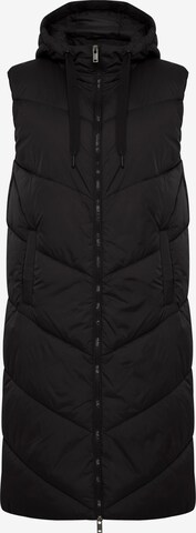 Oxmo Bodywarmer 'Oxbolyn' in Zwart: voorkant