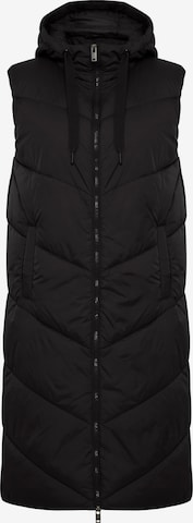 Oxmo Weste 'Bolyn' in Schwarz: Vorderseite