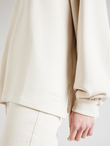 MSCH COPENHAGEN Sweatshirt 'Janelle Lima' in Beige