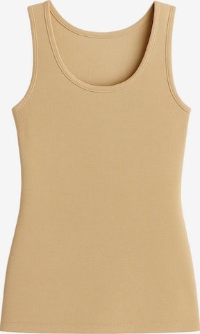 Maillot de corps Blackspade en beige : devant