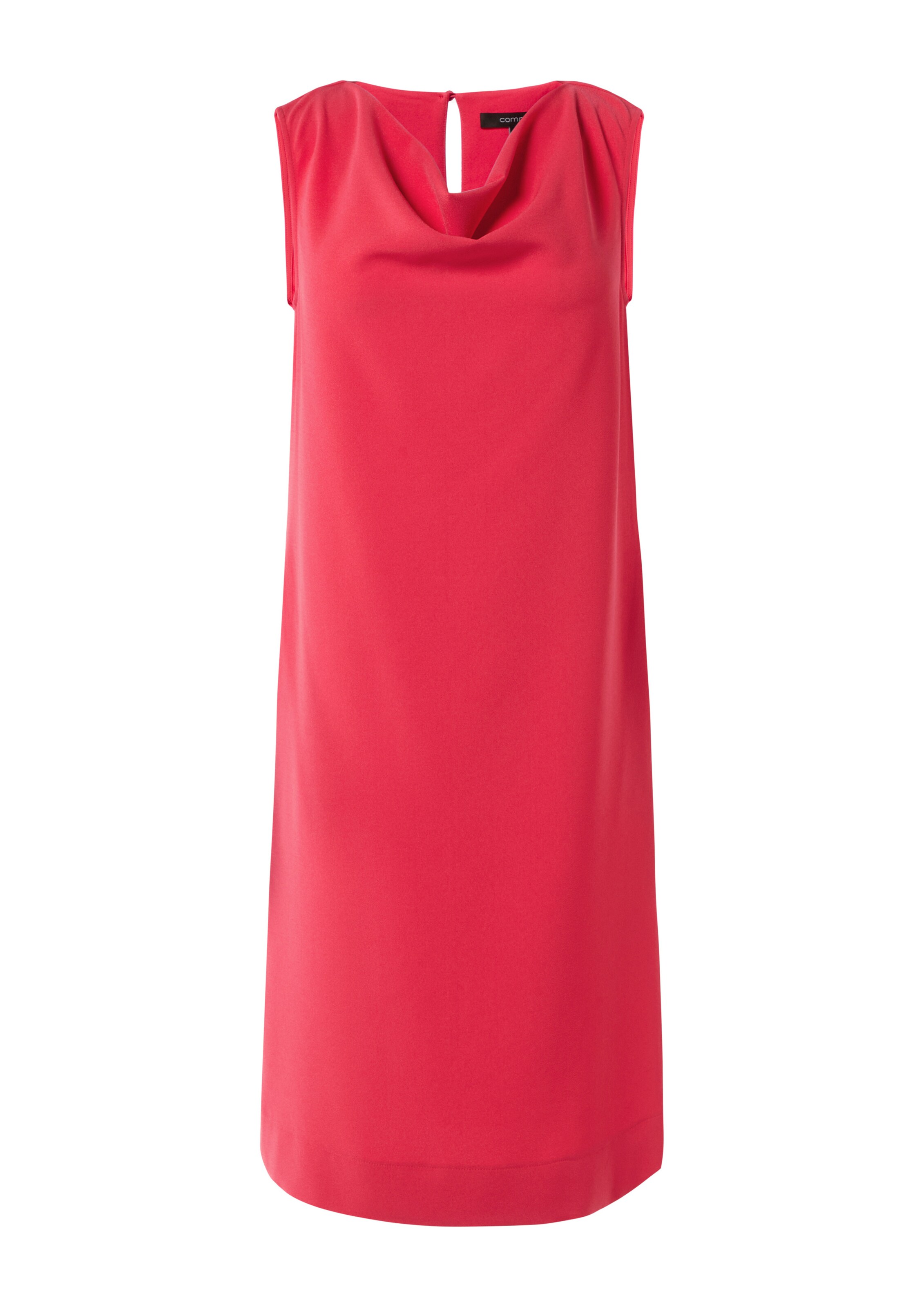 COMMA Jurk in Rood: voorkant