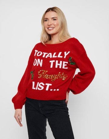 Threadbare Pullover in Rot: Vorderseite