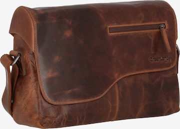 Greenland Nature Document Bag 'Montana' in Brown