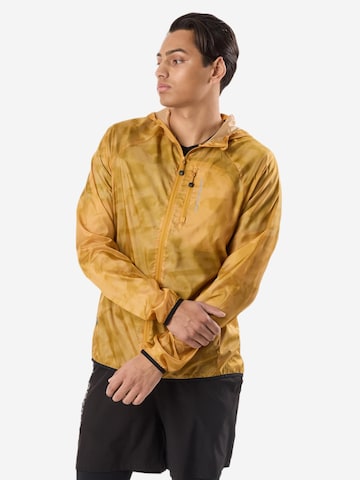 SWEDEMOUNT Athletic Jacket in Yellow: front