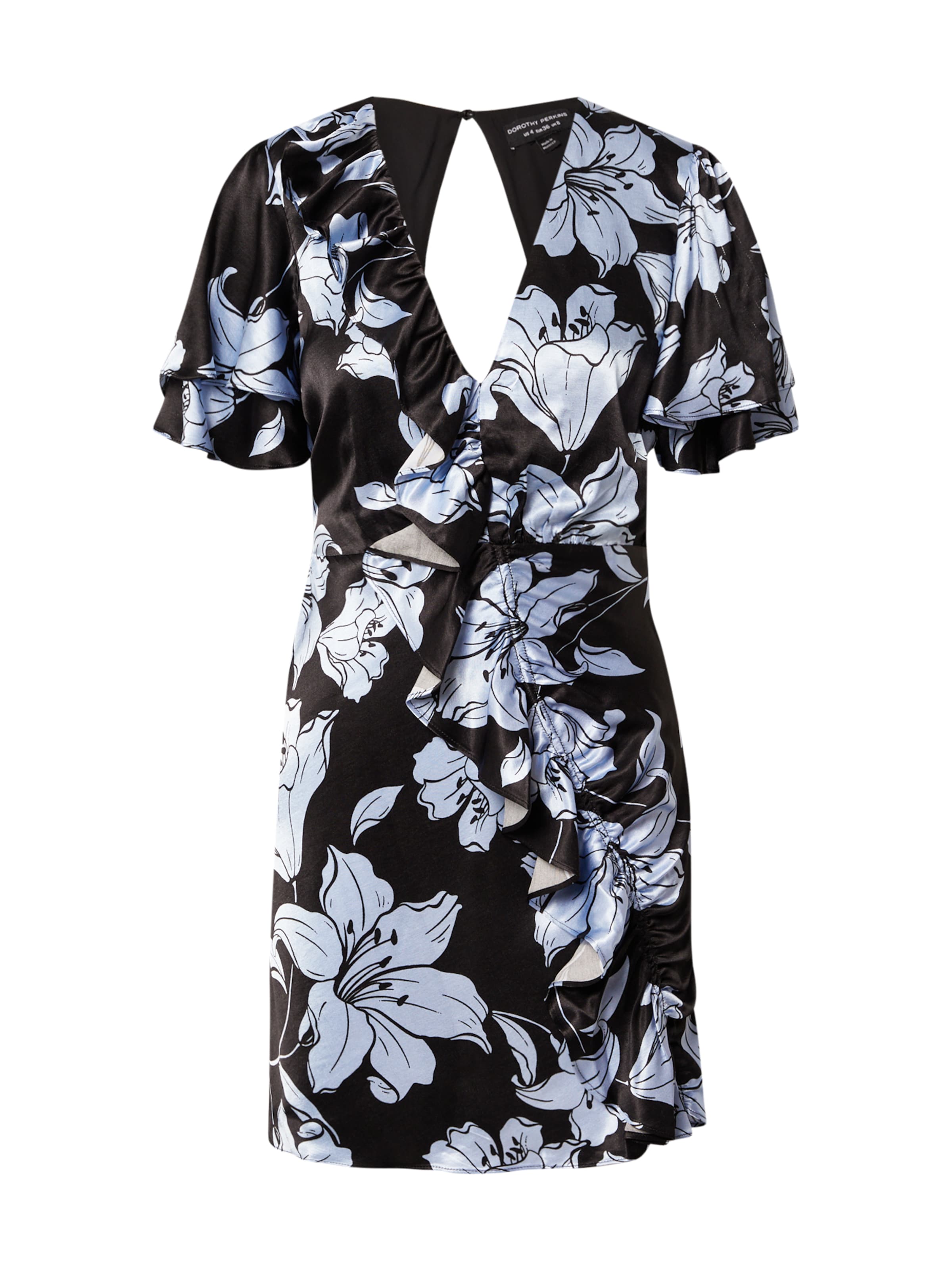 Rochie de la Dorothy Perkins pe negru: față