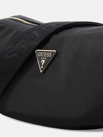 GUESS Umhängetasche 'Gemma' in Schwarz