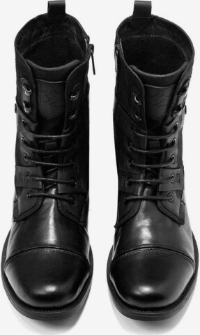 Bottines à lacets Kazar en noir